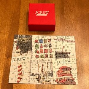 J.Crew Factory 8x10” 100 piece puzzle GWP